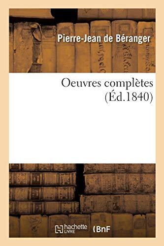 Oeuvres complètes