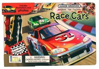 Junior Groovies: Race Cars -- Storybook, Toys and Fun Facts