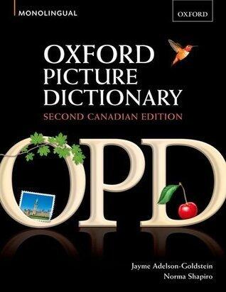 Oxford Picture Dictionary, Canadian Edition: Monolingual