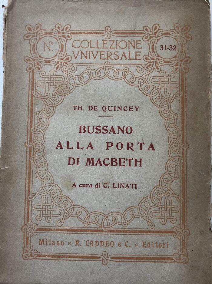 Bussano alla porta di Macbeth