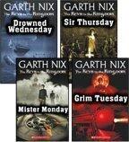 Mister Monday, Grim Tuesday, Drowned Wednesday, and Sir Thursday