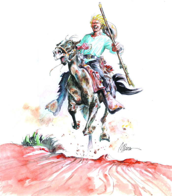 En los tiempos del Pony Express