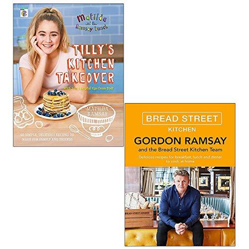 Tillys kitchen takeover, gordon ramsay bread street kitchen 2 books collection set