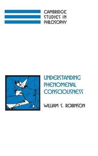 Understanding Phenomenal Consciousness (Cambridge Studies in Philosophy)