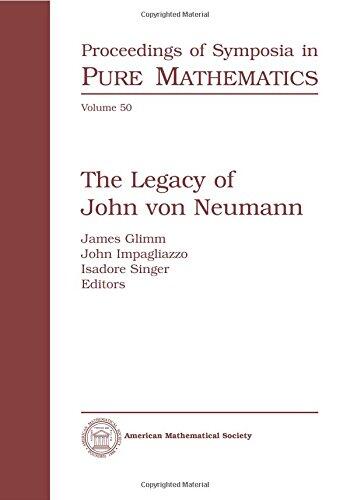 The Legacy of John von Neumann
