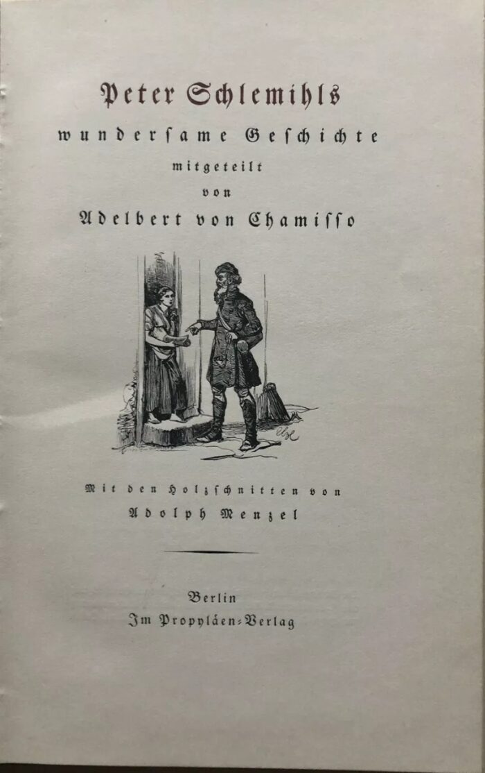 Peter Schlemihls wundersame Geschichte
