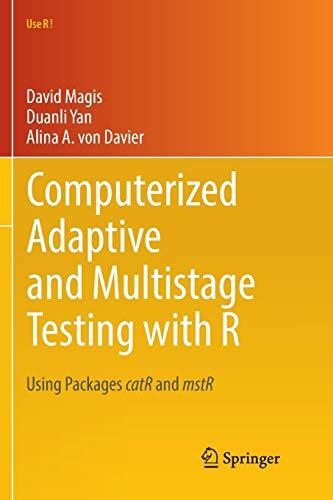 Computerized Adaptive and Multistage Testing with R: Using Packages catR and mstR