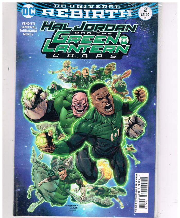 Hal Jordan & the Green Lantern Corps # 2 (Oct 2016) DC Universe Rebirth
