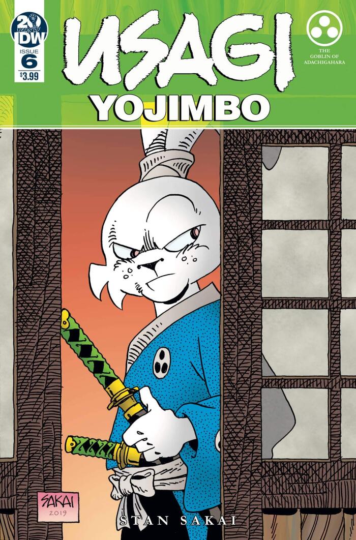 USAGI YOJIMBO 35TH ANNIVERSARY #6 SAKAI comic book