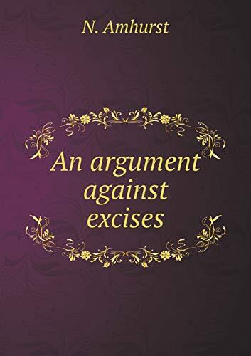 An argument against excises