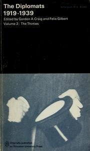 The Diplomats 1919-1939, Volume 2: The Thirties