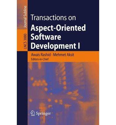 Transactions on Aspect-Oriented Software Development: v. 1