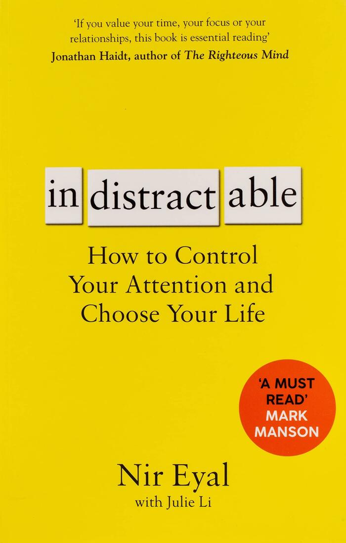Indistractable, Hyperfocus, Eat That Frog!, How to Talk to Anyone 4 Books Collection Set