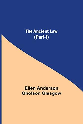 The Ancient Law