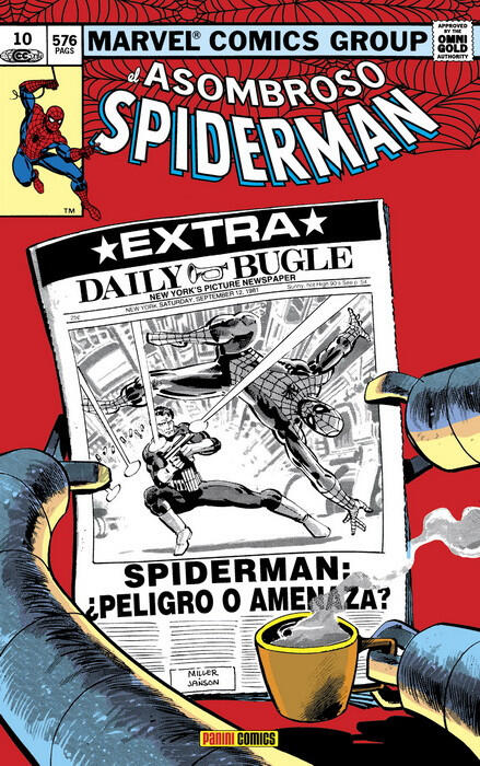 Marvel Gold. El Asombroso Spiderman 10 ¿Peligro o amenaza?