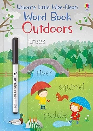 Little Wipe-Clean Word Book - Outdoors