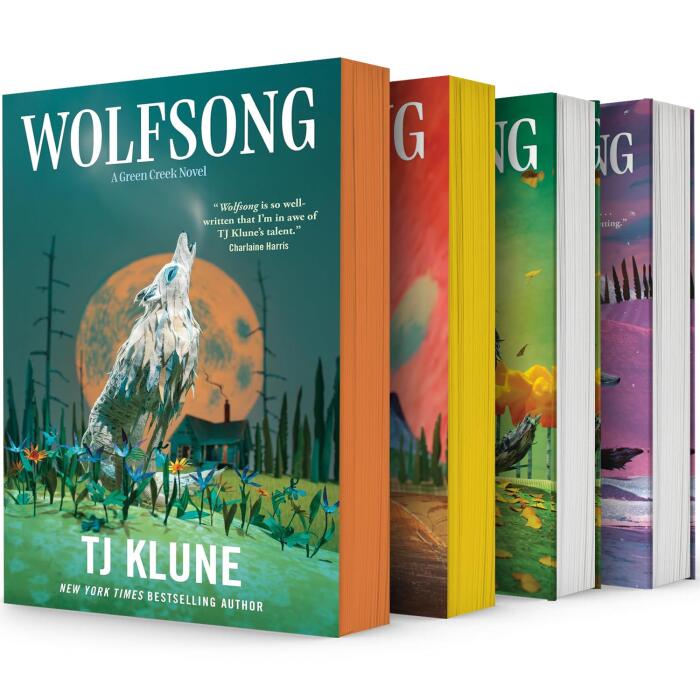 Green Creek Series Vol. 1-4, 4 book Collection Set by TJ Klune, Wolfsong, Ravensong, Heartsong, Brothersong