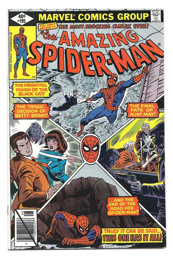 Amazing Spider-Man #195 - 1979 2nd Black Cat
