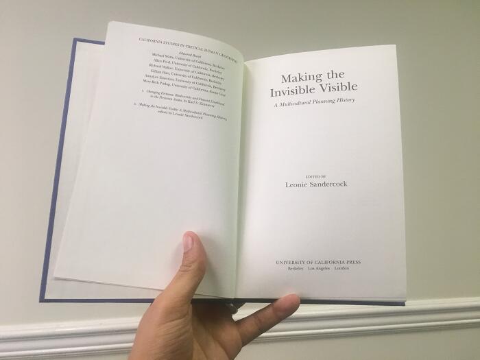 Making the Invisible Visible : A Multicultural Planning History