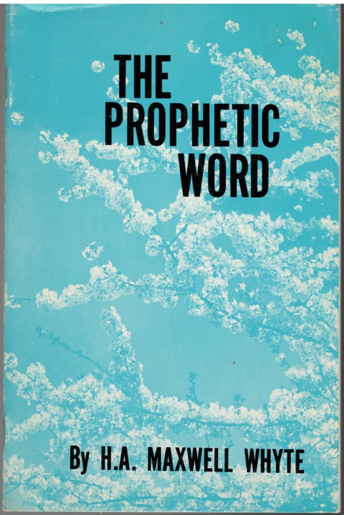 The prophetic Word