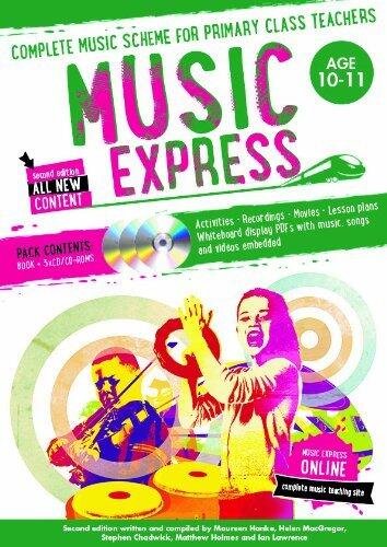 Music Express: Age 10-11 (Book + 3CDs + DVD-ROM): Complete Music Scheme for Primary Class Teachers