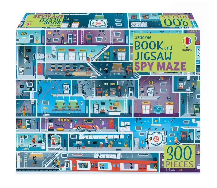 Book and Jigsaw: Spy Maze