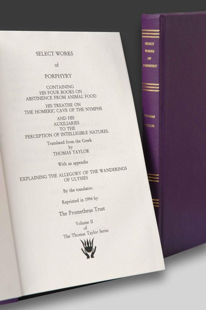 Select Works of Porphyry
