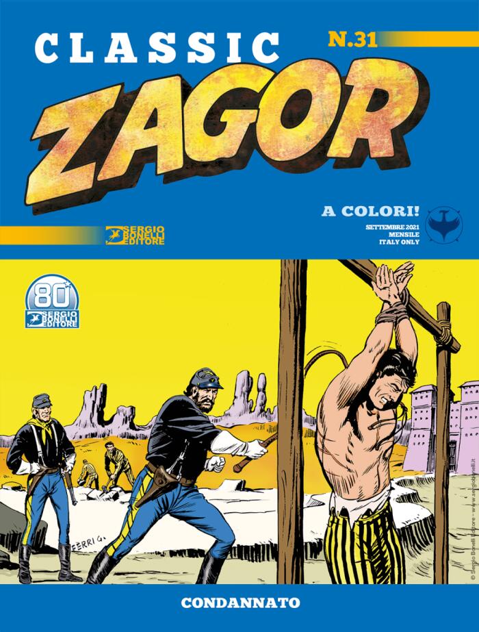 Zagor Classic, albo n 31: Condannato