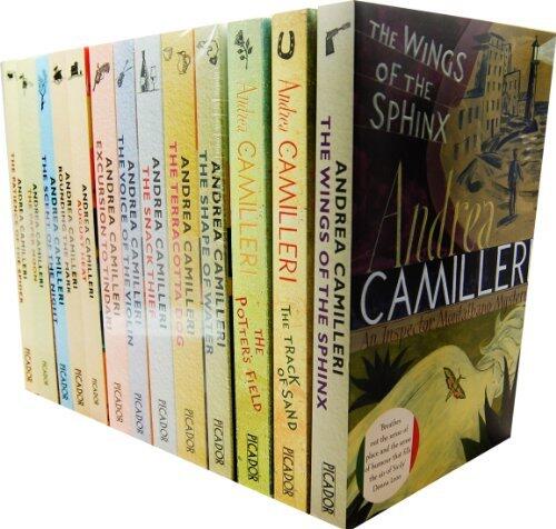 Andrea Camilleri Inspector Montalbano Mysteries 13 Books Collection Set