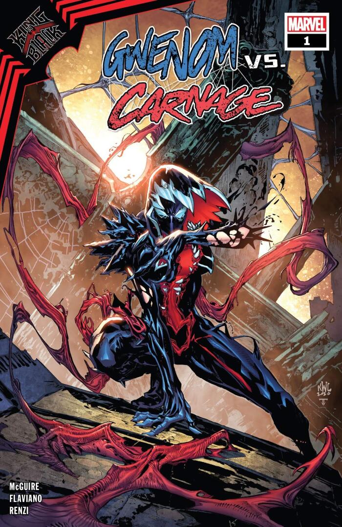 King In Black Gwenom vs Carnage Comic Issue 1