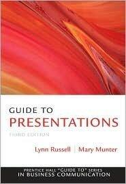 Guide to Presentations 3th (third) edition Text Only