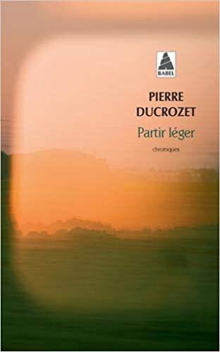 Partir léger