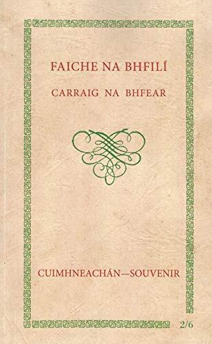 Faiche na bhFilí. Carraig na bhFear : Cuimhneachán = Souvenir.