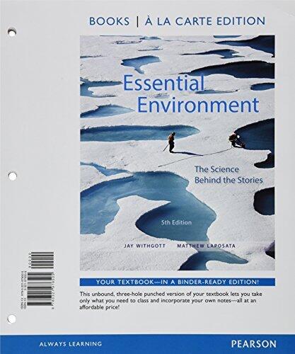 Essential Environment: The Science Behind the Stories, Books a la Carte Plus MasteringEnvironmentalScience with eText -- Access Card Package (5th Edition)