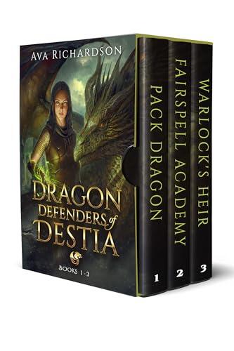 Dragon Defenders of Destia: Books 1-3: Three Book YA Dragon Rider Fantasy Boxset