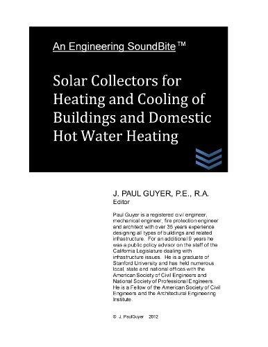Solar Collectors for Heating and Cooling Buildings and Domestic Hot Water