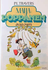 Maija Poppanen avaa oven