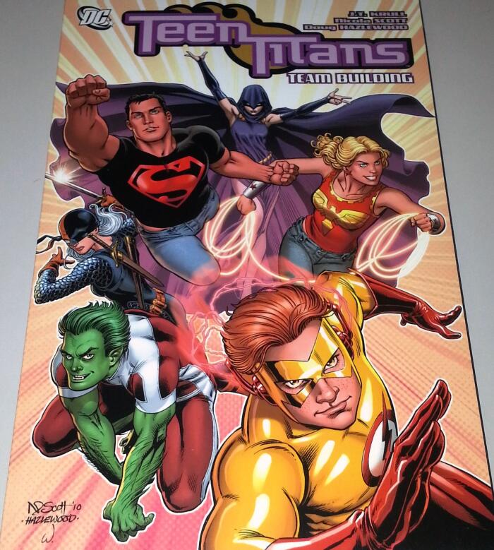 Teen Titans: Team Building [Paperback] [2011] (Author) J.T. Krul, Fabian Nicieza, Various
