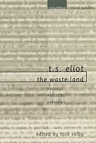 T.S. Eliot: The Waste Land