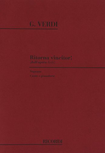 AIDA: RITORNA VINCITOR! CHANT
