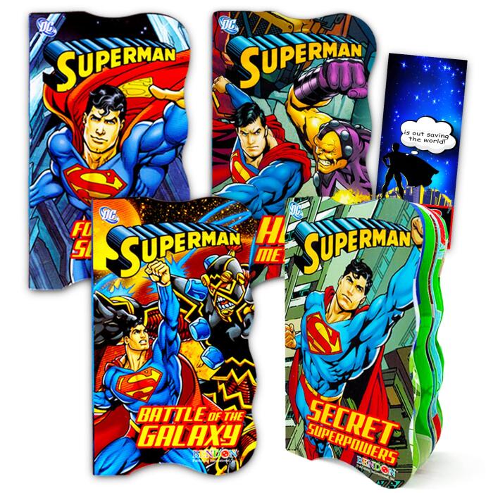 DC Comics Superman Board Books for Kids, Toddlers | Superman Bedtime Storybooks