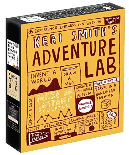 Keri Smith's Adventure Lab (A Boxed Set of How to Be an Explorer of the World, Finish This Book, and The Imaginary World of . . .)