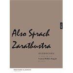 Well known Western canon: Zarathustra says