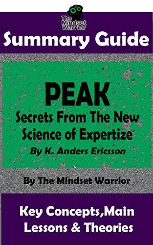 Peak: Secrets from the New Science of Expertise