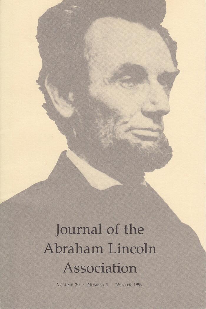 Journal of the Abraham Lincoln Association. Volume 20. Complete. Numbers 1 & 2. 1999
