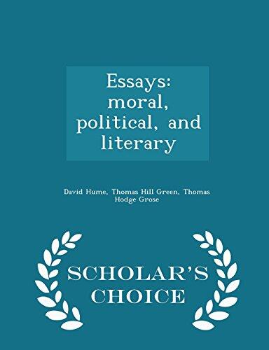 Essays: Moral, Political, and Literary