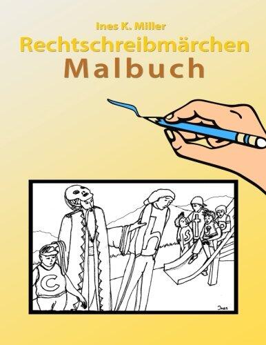 Rechtschreibmärchen Malbuch