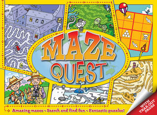 Maze Quest: Navigate the Mazes, Complete the Search & Find, Solve the Puzzle Fun