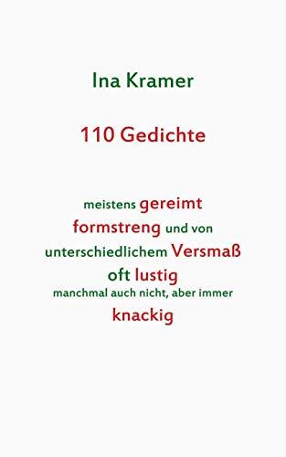 110 Gedichte: meistens gereimt formstreng und von unterschiedlichem Versmaß oft lustig manchmal auch nicht, aber immer knackig