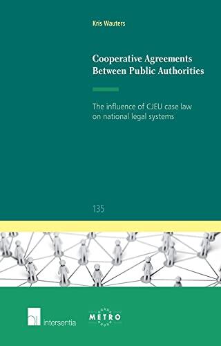 Cooperative Agreements Between Public Authorities: The Influence of CJEU Case Law on National Legal Systems